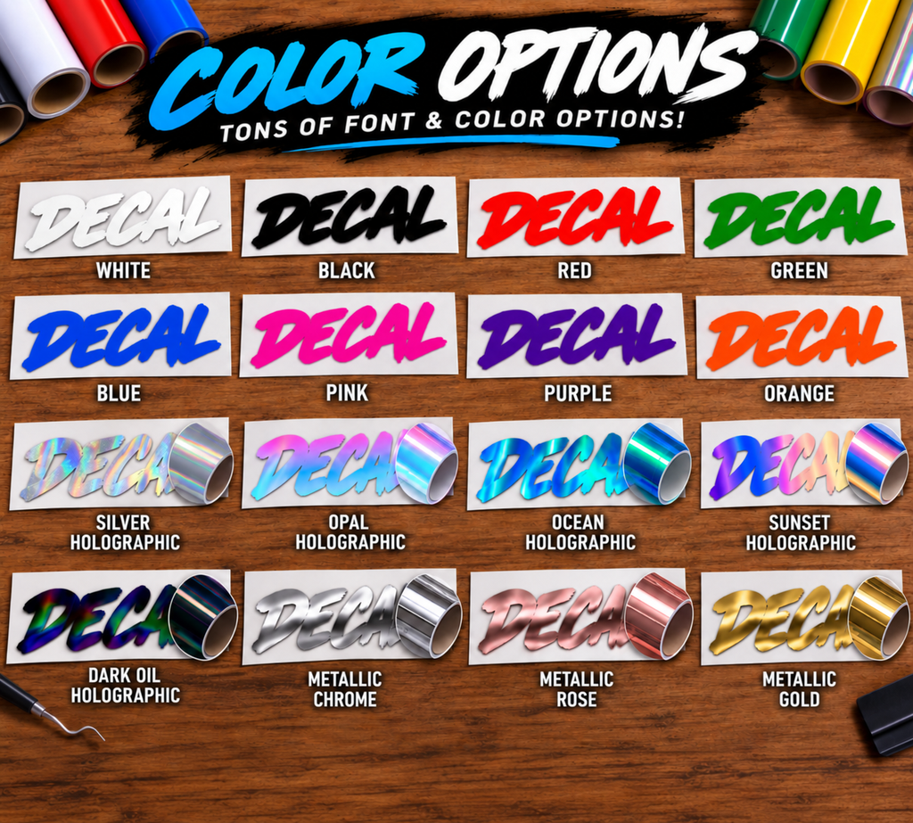 Build Your Own Decal